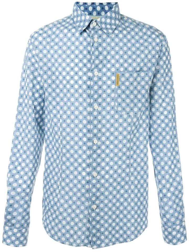 Armani Jeans Polka Dots Print Shirt
