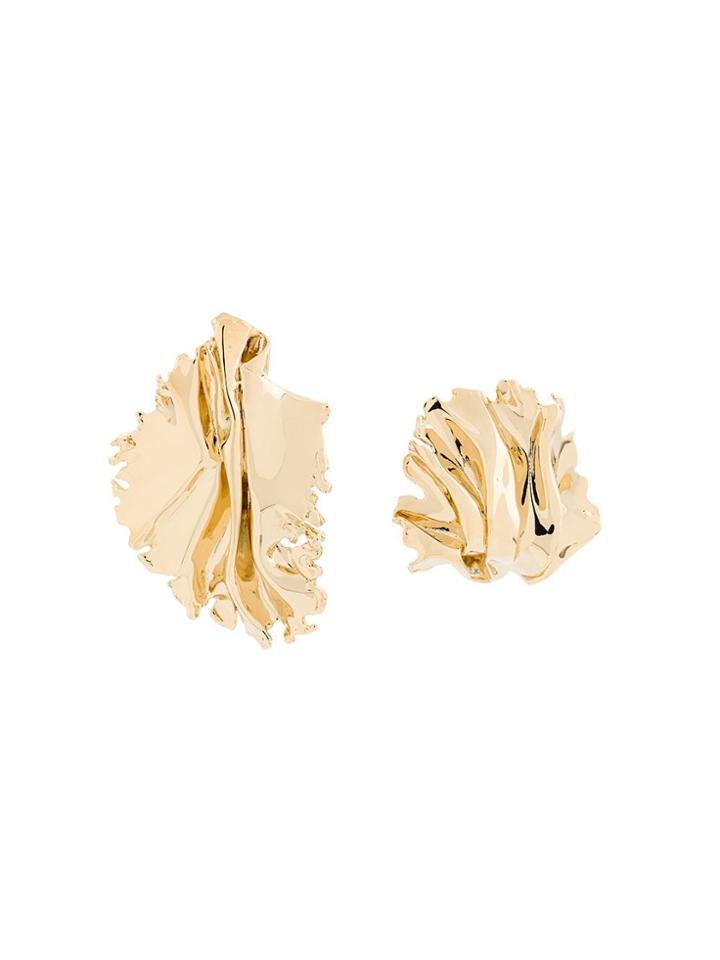 Annelise Michelson Sea Leaves Clips - Gold