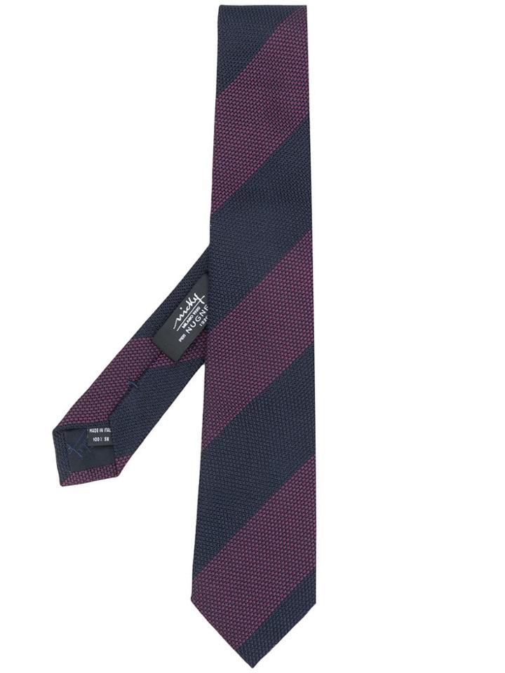 Nicky Printed Tie - Blue