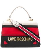 Love Moschino Panelled Tote - Red
