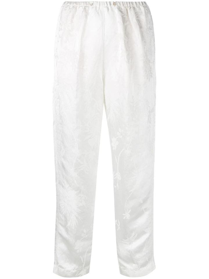 Forte Forte Straight Leg Trousers - White