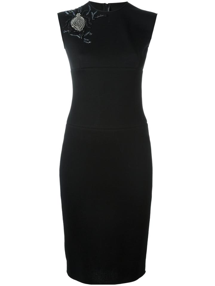 Ermanno Scervino Fitted Dress - Black