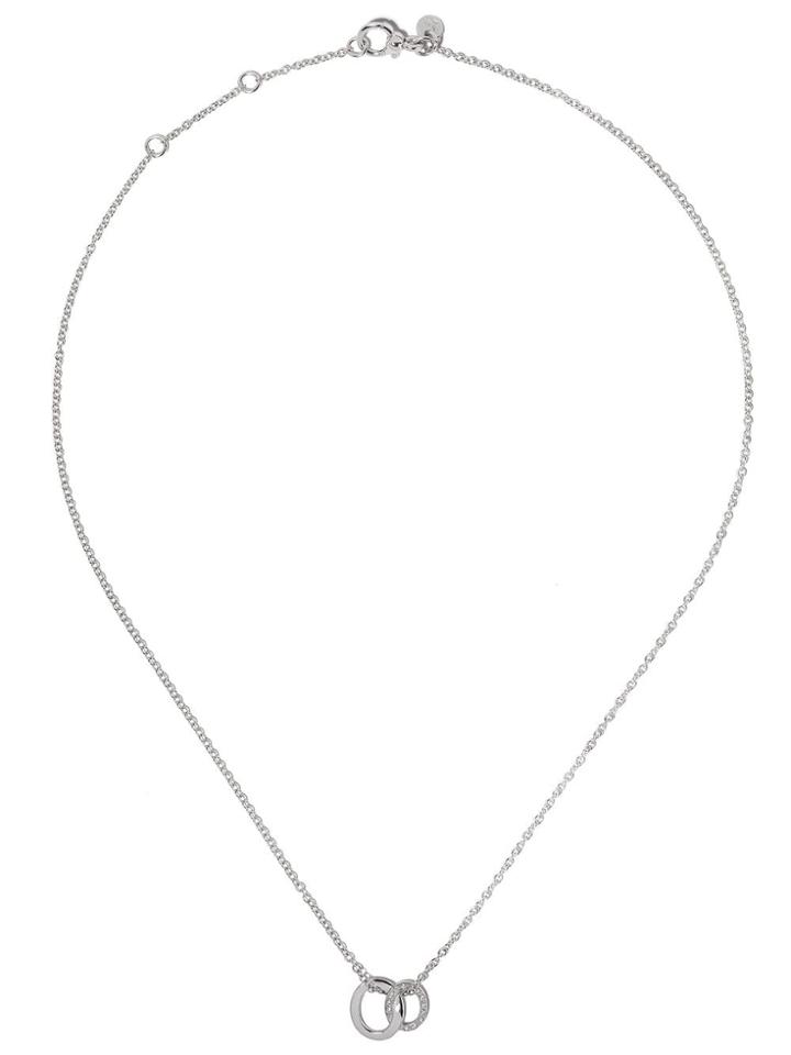 Pomellato 18kt White Gold Brera Diamond Pendant Necklace