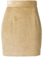 Dsquared2 High Waisted Short Skirt - Brown
