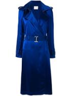 Dion Lee Trench Midi Dress - Blue