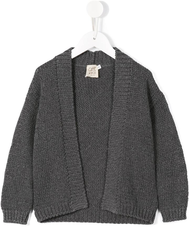 Caffe' D'orzo Alda Cardigan, Girl's, Size: 6 Yrs, Grey