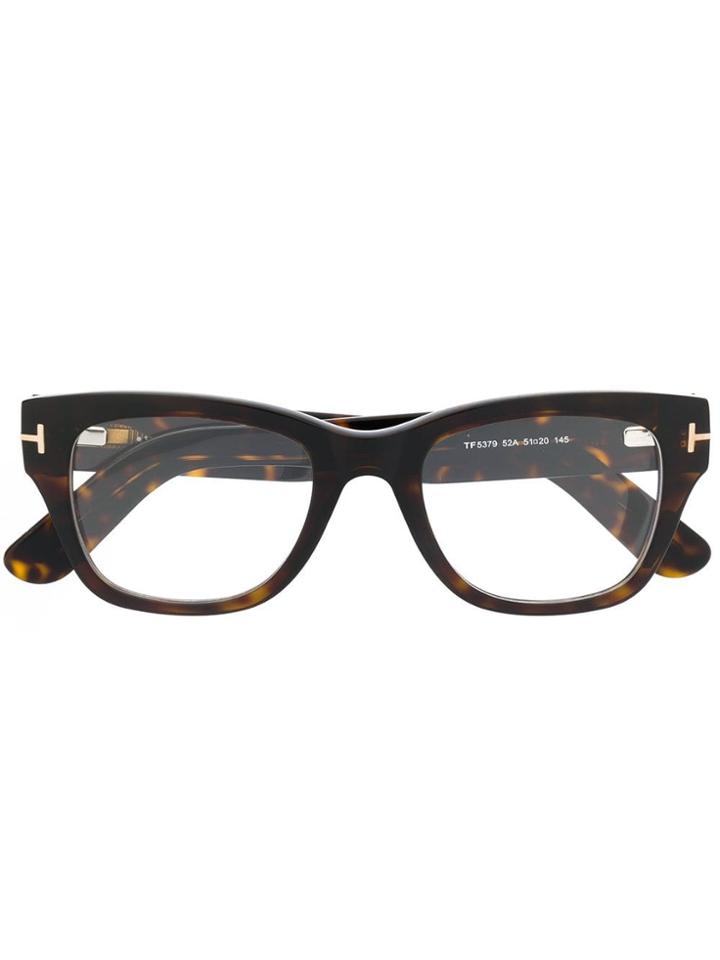 Tom Ford Eyewear Wayfarer-framed Glasses - Brown