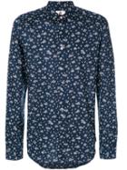 Ps By Paul Smith - Floral Print Shirt - Men - Cotton - M, Blue, Cotton