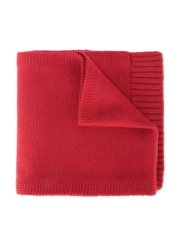 Ralph Lauren Kids Knitted Scarf, Boy's, Red