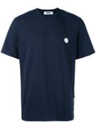 Msgm Dice Print T-shirt, Men's, Size: Xl, Blue, Cotton