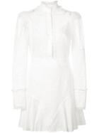 Alexis Madilyn Lace Panel Dress - White