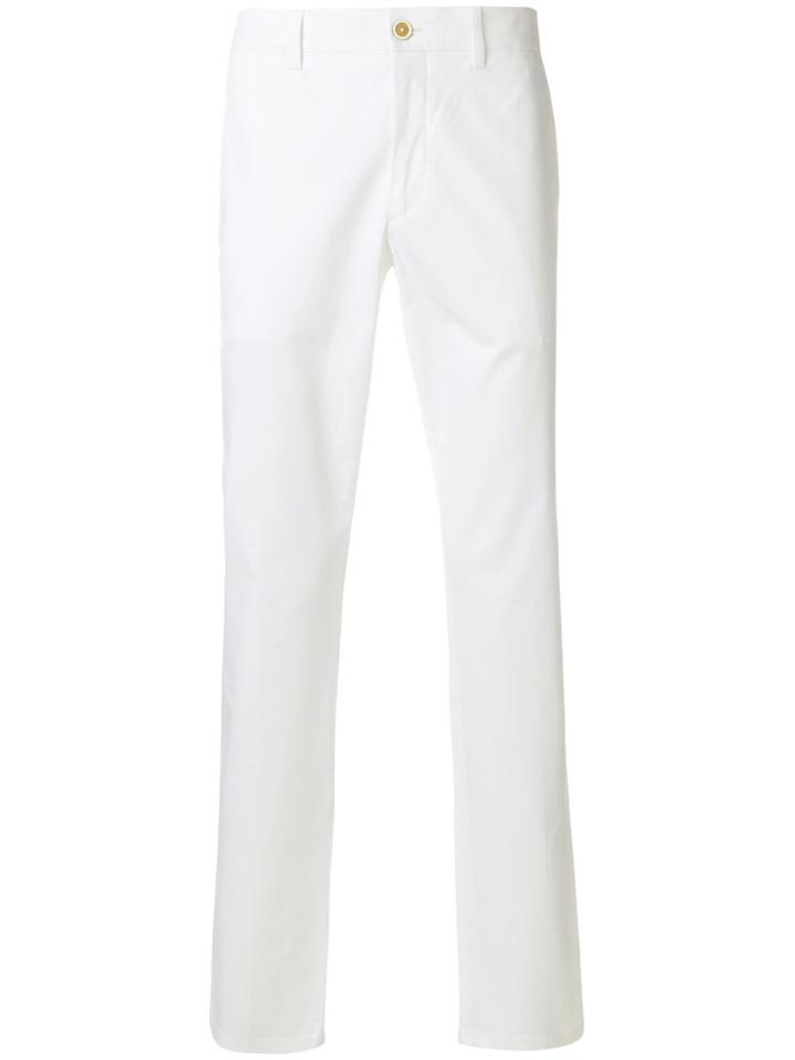 Prada Stretch Tapered Trousers - White