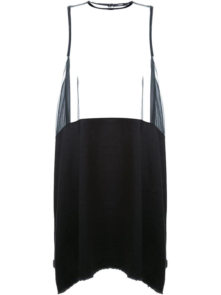 Assin Organza Panel Dress