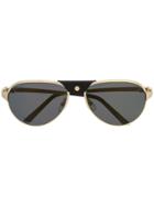 Cartier Aviator Sunglasses - Gold