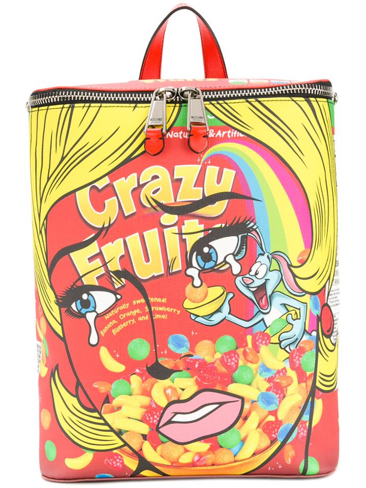 Moschino Printed Pvc Backpack - Multicolour