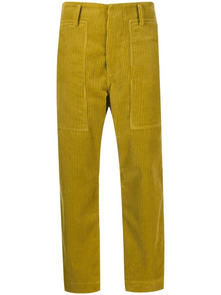Sofie D'hoore Porter Cort Trousers - Yellow
