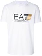 Ea7 Emporio Armani Logo Patch T-shirt - White