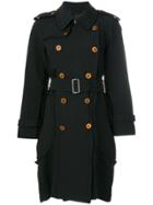 Comme Des Garçons Double Breasted Coat - Black