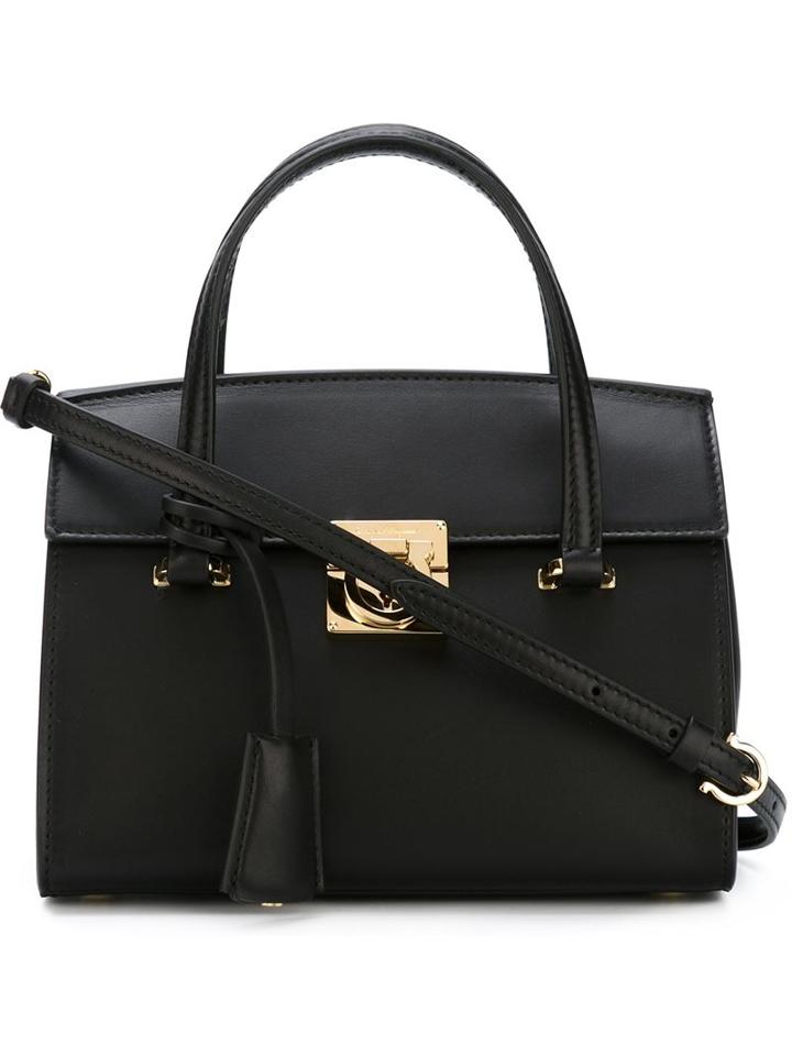 Salvatore Ferragamo Micro 'mara' Crossbody Bag