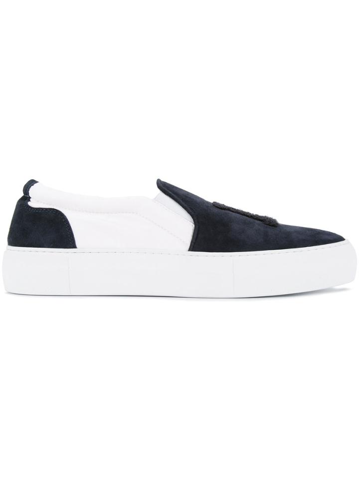 Joshua Sanders La Slip-on Sneakers - Blue