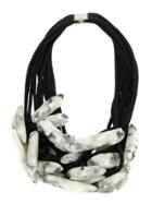 Uma Raquel Davidowicz Volume Necklace - White