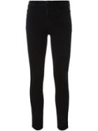 Helmut Lang Cropped Skinny Jeans - Black