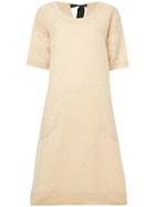 Uma Wang Shortsleeved Dress - Nude & Neutrals
