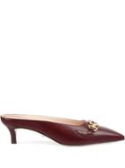 Gucci Sandalo Slider In Pelle Pumps - Red