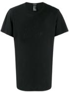 Ann Demeulemeester Embroidered Crew-neck T-shirt - Black