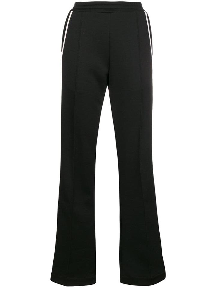 Moncler High Waisted Track Pants - Black