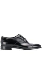 Prada Brushed Lace-up Shoes - Black