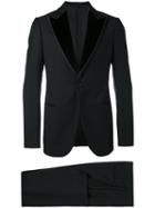 Evening Suit - Men - Silk/cotton/polyester/wool - 50, Black, Silk/cotton/polyester/wool, Armani Collezioni