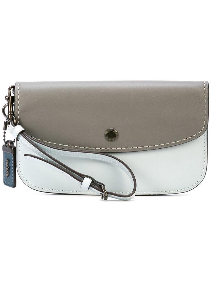 Coach Coach 36136 Bpmvs Leather/fur/exotic Skins->leather - Grey
