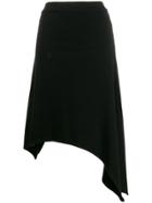 1017 Alyx 9sm High Waisted Asymmetric Skirt - Black