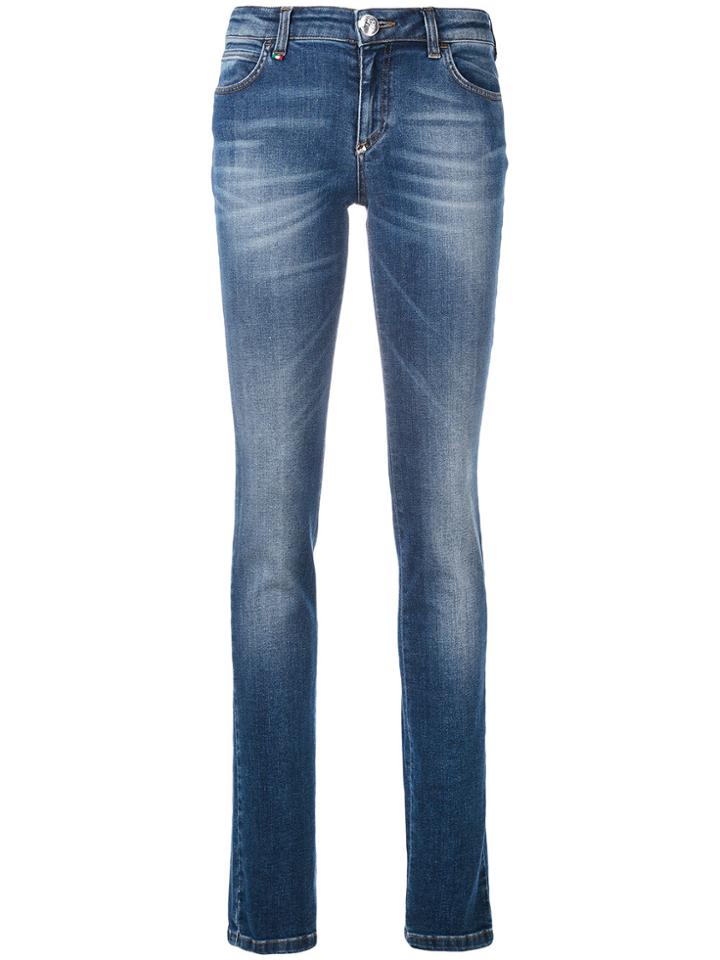 Philipp Plein Denim Skinny Jeans - Blue