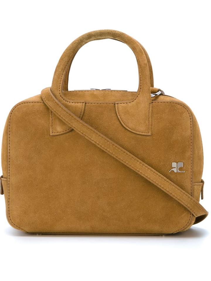 Courrèges Small Top Zip Bag