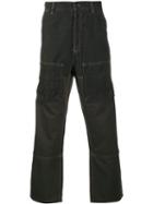 Jacquemus Corduroy Panel Jeans - Grey