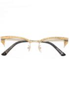 Gucci Eyewear Square Frame Glasses - Metallic