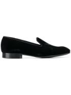 Church's Embroidered Crown Loafers - Black