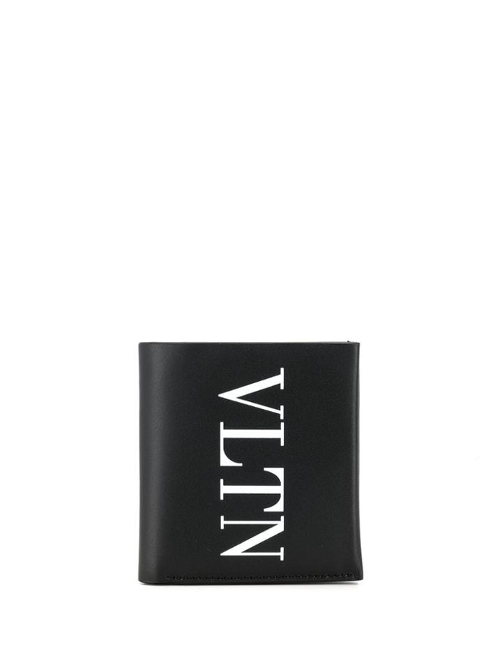 Valentino Vltn Billfold Wallet - Black