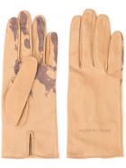 Walk Of Shame Blurred Gloves - Brown