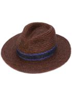 Paul Smith - Braided Panama Hat - Men - Straw - L, Brown, Straw