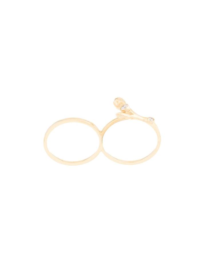 Sophie Bille Brahe Double Ring - Gold