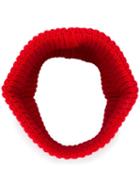 Philosophy Di Lorenzo Serafini Knitted Neck Scarf - Red