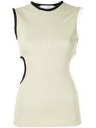 Christopher Esber Fran Negative Space Tank Top - Green