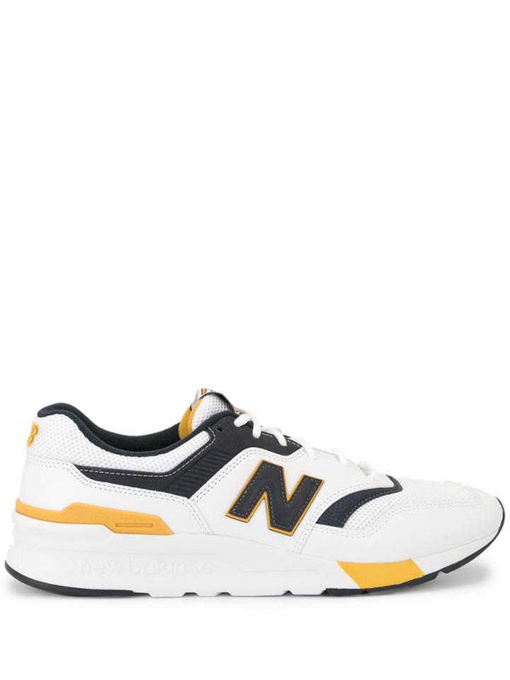 New Balance Colour Blocked Low Top Sneakers - White