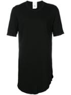 Lost & Found Rooms - Curved Hem T-shirt - Men - Cotton - Xs, Black, Cotton