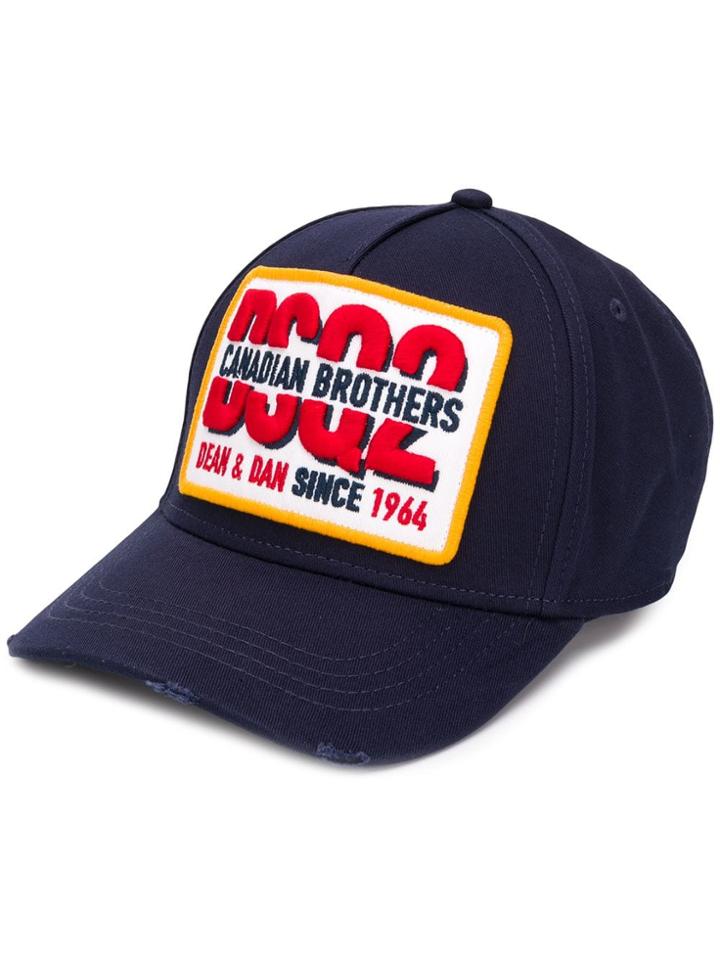 Dsquared2 Logo Cap - Blue