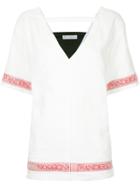 Jw Anderson Tea Towel Top - White