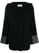 Snobby Sheep Concealed Front Fastening Cardigan - Black